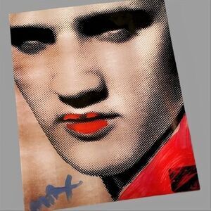 Elvis Presley Art Print Peter Max